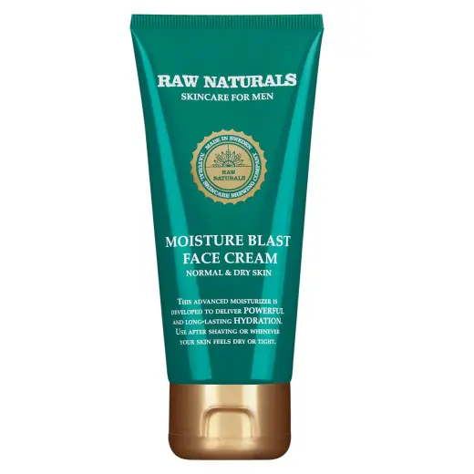 Raw Naturals, Moisture Blast, 100% vegan, Hydration, Cream, For Face, 100 ml