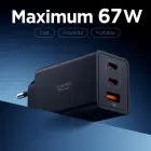 Spigen Essential EE673EU tīkla lādētājs | 67W | USB-C, USB-A | melns — Foto 3