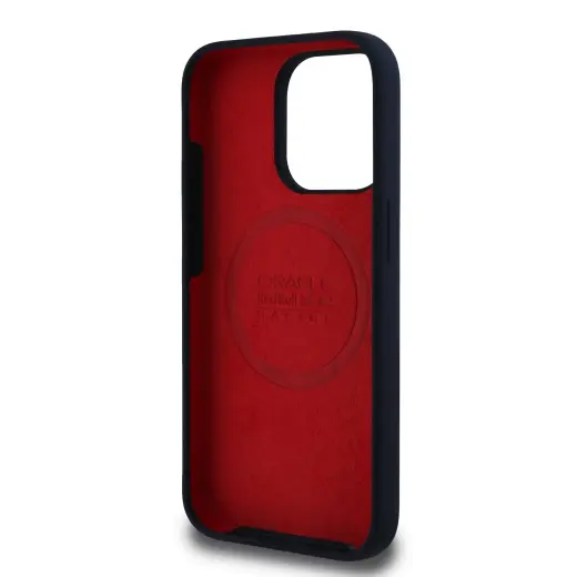 Red Bull Silicone Horizontal Logo phone case for iPhone 15 Pro with MagSafe support navy Photo