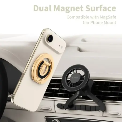 TECH-PROTECT MMR400 LAMANO MAGNETIC MAGSAFE PHONE RING GOLD Foto 5
