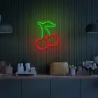 Neon LED Light CHERRY green red NNE23 Neolia Foto 6