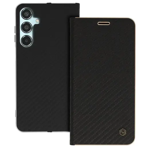 Wonder Frame Carbon Case for Samsung Galaxy M35 5G black
