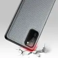 Dux Ducis Fino case covered with nylon material for Samsung Galaxy A03s gray Photo
