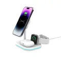 Tech-Protect QI15W-A27 3in1 inductive charger with stand with MagSafe for smartphone | Apple Watch | AirPods - white Foto 2