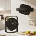 Rtako WD0Y6S Dual Impeller Mini Fan 3600mAh - Black Фото num