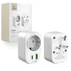 Tech-Protect TA100 UK Adapter - White — Фото 1