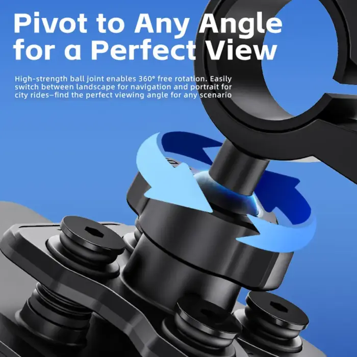 Blavec Uchwyt Rowerowy BV-04 Velo to handlebar with shock absorbtion (BV04-SAHB) black Photo