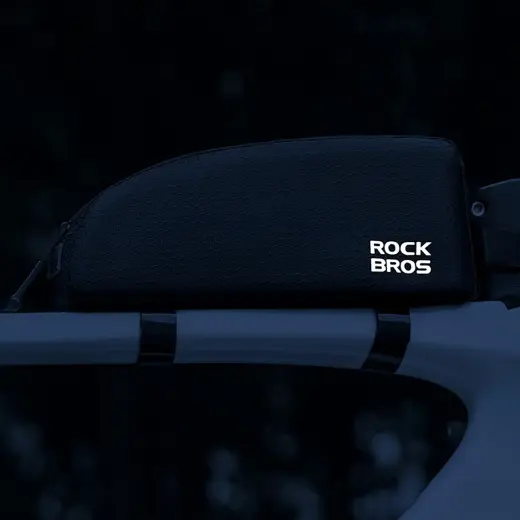 Rockbros Top Tube Frame Bag 0.9l - Black Foto 9