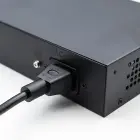 Qoltec FAST Ethernet PoE SWITCH 4x RJ45 PoE 1x RJ45 Uplink 1x SFP | 65W | 1000 Mb Foto 9