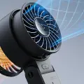 Jisulife Handheld Fan Life7 3600mAh Portable USB Fan - Black Foto 6