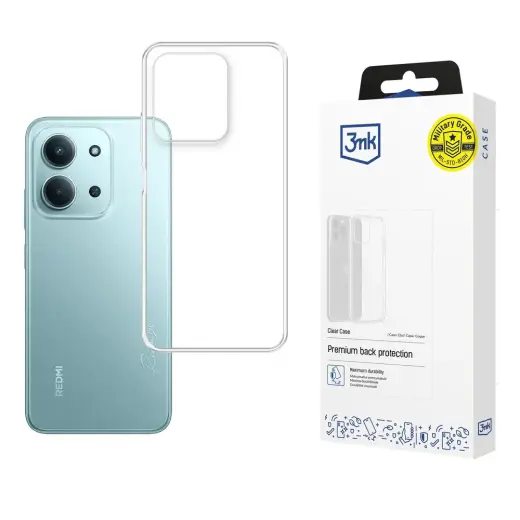 3mk Clear Case for Xiaomi Redmi 15C - transparent