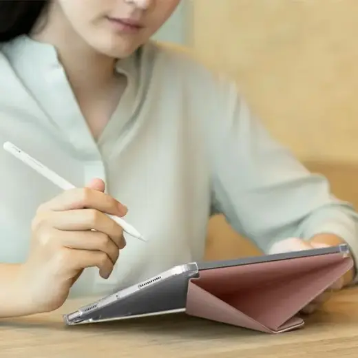 UNIQ etui Camden Click iPad Air 11" (2024) fioletowy|light violet Фото num