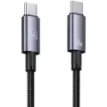 USAMS Kabel USB-C na USB-C 60W 1,2m Fast Charging stalowy|tarnish SJ661USB01 (US-SJ661) Фото num