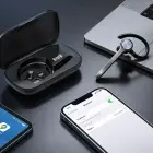 Blavec Bluetooth Headset Talk 1 Multipoint (BHTA1-B) black — Foto 5