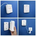 Qoltec Certified natural gas and carbon monoxide (CO) leak detector | CH4 | CO | NG | Tuya | Wi-Fi | 85dB alarm | LED Foto 9