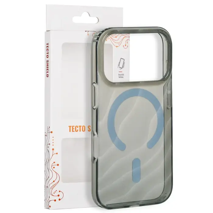 Tecto Shield Desert Mag case for iPhone 17 Pro 6,3" / 18 Pro 6,3" silver