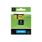 Dymo Schriftband 43618 Black Schwarz Yellow Gelb (S0720790) Foto 1
