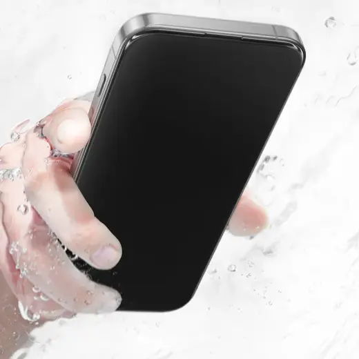 Benks Tempered glass Glass Warrior HD (AS66) for Iphone 16 Pro Max black Foto 7