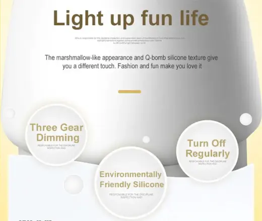 Night lamp W-008 Rabbit blue Foto 11