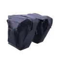Double bike pannier for the carrier Forever Outdoo black Фото num