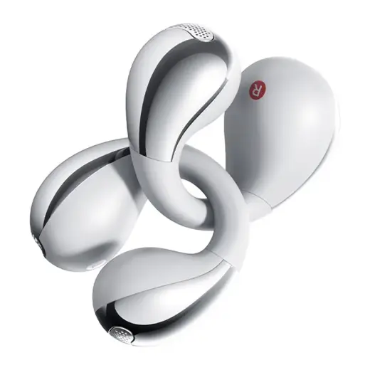 QCY Crossky Clip C30S headphones (silver) Foto 6