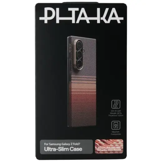 Case PITAKA Ultra-Slim MagSafe for Samsung Galaxy Z Fold7 sunset Фото num