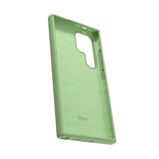Etteri Silikona telefona maciņš Samsung Galaxy S25 Ultra gaiši zaļš Foto 4
