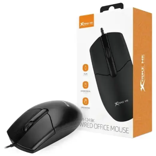 Computer mouse XTRIKE ME GM-124 BK black Foto 6