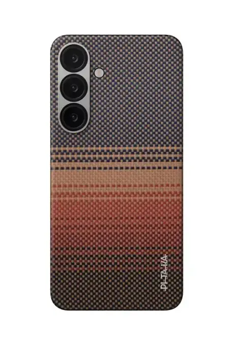 Pitaka Tactile Woven Case, Sunset - Samsung Galaxy S25+