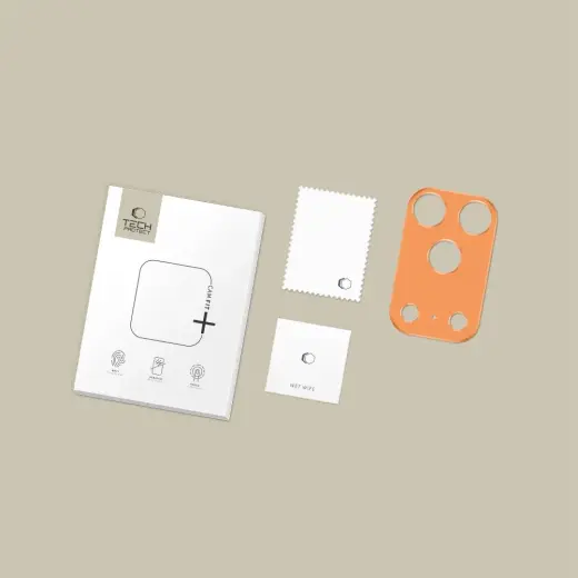 OSŁONA APARATU TECH-PROTECT CAMALLOY FIT+ IPHONE 17 PRO COSMIC ORANGE Foto 5