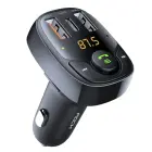 Rock Transmiter FM B301 MP3, Bluetooth - 2xUSB + Type C + micro SD - 36W black Foto 1
