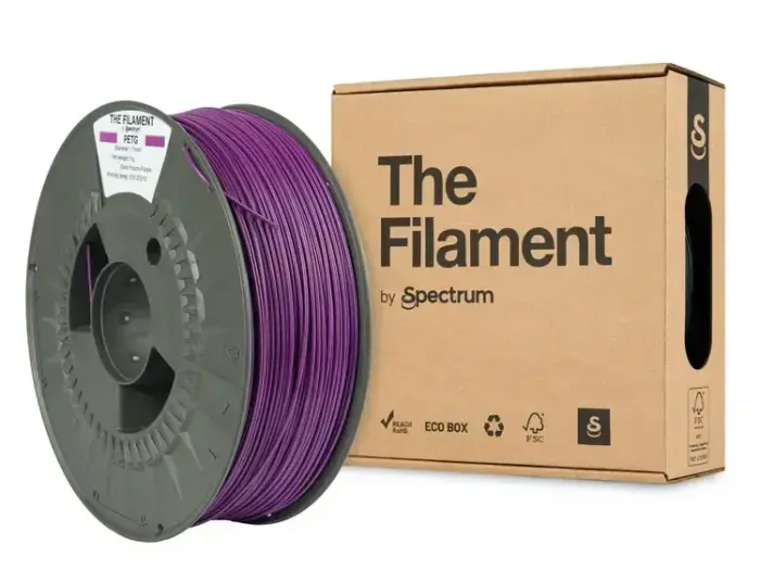Filament PET-G Plasma Purple 1kg The Filament by Spectrum