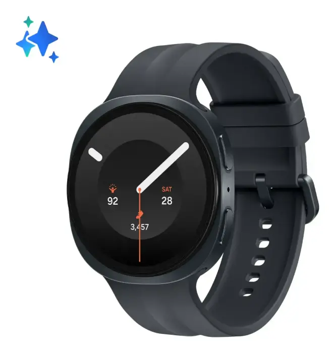 Samsung Galaxy Watch9 3.81 cm (1.5") AMOLED 44 mm Digital 480 x 480 pixels Touchscreen Graphite Wi-Fi GPS (satellite)