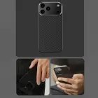 Benks Magnetic Armor Air Kevlar 600D maciņš telefonam iPhone 17 Pro melns — Foto 8