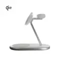 Puro Mag Station Qi2 3-in-1 Wireless Charger Compatible with MagSafe - White Foto 3