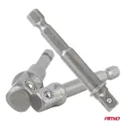 Socket and bits 3el.  1/4" 3/8" 1/2" AMIO-04933 — Foto 2