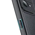 Dux Ducis Fino case cover covered with nylon material Oppo Reno7 Pro 5G black Фото num
