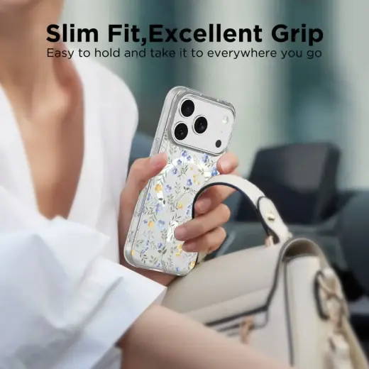 TECH-PROTECT FLEXAIR MAGSAFE IPHONE 17 PRO MAX SPRING FLOWERS Foto 4