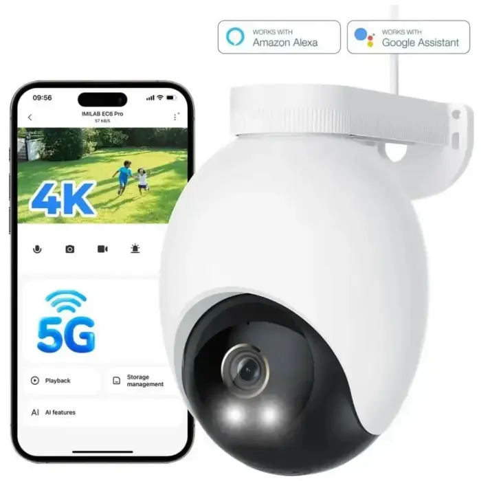 Imilab EC6 Pro Outdoor Spotlight Camera white Foto 2