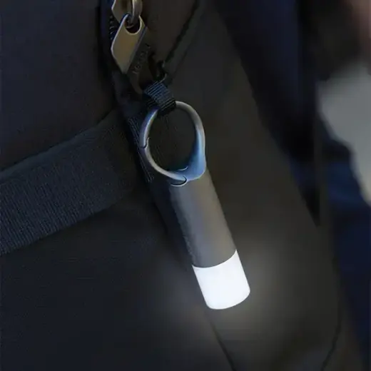 Lexon Nomaday Flash LED Keychain gray/gun LL137X Foto 12