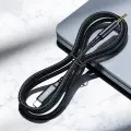 Choetech AUX008 USB-C | mini jack 3.5mm cable 2 m - black Foto 5