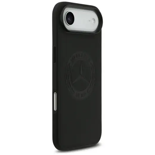Etui Mercedes Leather Vintage Logo        MagSafe do iPhone Air czarny Foto 4