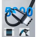 Choetech AUX008 USB-C | mini jack 3.5mm cable 2 m - black Foto 4