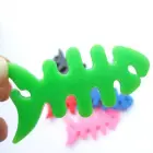 Fish-shaped headphone cable wrap - green Foto 12