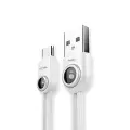 REMAX Cable Lemen RC-101m - USB to Micro USB - White Foto 1
