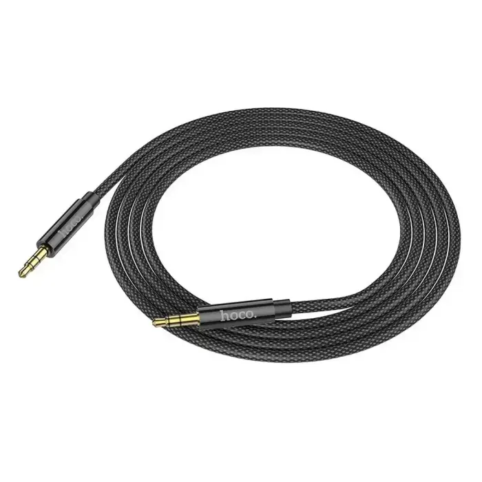 Cable AUX Jack 3,5 mm to Jack 3,5 mm Hoco 2 m UPA19 black Photo