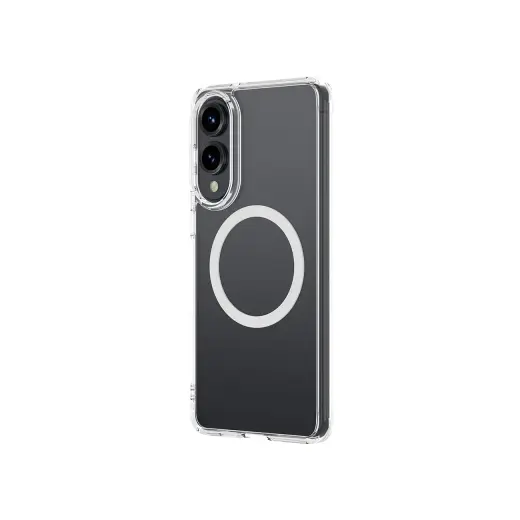 AmazingThing Minimal Mag Case with Magnetic Ring for Samsung Galaxy S25 Edge - Transparent Photo