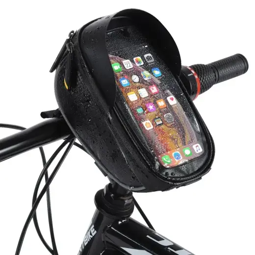 Wozinsky Bike Handlebar Bag with Phone Case 1L Black (WBB16BK) Foto 7