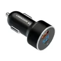 Wozinsky WDCCAC USB-C USB-A 36W car charger - black Foto 3