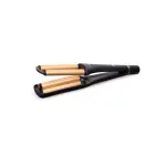 Huslog adjustable hair waver navy blue and gold Foto 3